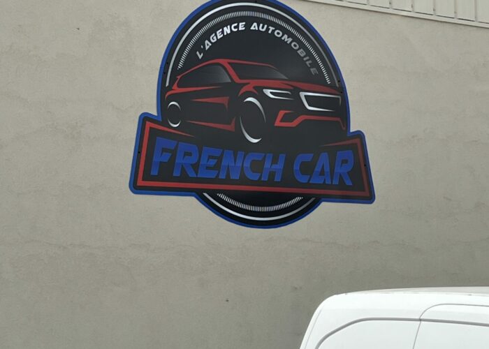 Enseigne FRENCH CAR