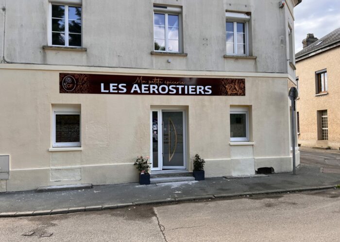 Enseigne LES AEROSTIERS