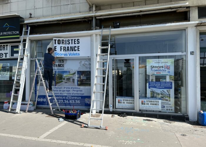 Enseigne STORES&FERMETURES